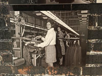 Ladies working in a factory